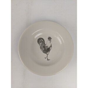 Laura Zindel Rooster 8" Side Plate Appetizer Vermont USA